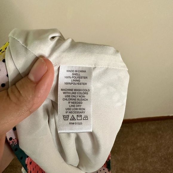 1. State Polka Dot Pastel Abstract Pleated Mini Skirt Size XSmall - Picture 5 of 8